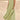 Beige linen dress with pockets, eco-friendly and suitable for summer fashion, displayed in a green color variant, size 5XL. The dress is a one-piece garment with short sleeves, designed for casual day wear, and features a comfortable waistline, ideal for warm weather.
