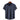 A blue short sleeve men's shirt with pleats and a relaxed fit, featuring a button-up front and a collar, designed as a summer top in size 2XL.