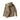 Beige men's waterproof and breathable jacket with a fashionable design, featuring long sleeves, a collared neck, button details, and functional pockets for outdoor adventure wear.