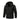 Black men's waterproof breathable jacket designed for outdoor adventure, featuring long sleeves, a collar, and pockets.