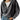 Gray V-neck hooded ribbed knit sweater for women, showcasing a casual streetwear style. The sweater features long sleeves and a comfortable fit, suitable for plus-size with a 3XL dimension.