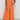 Orange V-neck wide-leg jumpsuit in size 2XL, featuring elegant formal summer chic design with short sleeves and a defined waistline.