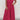 Elegant formal summer chic jumpsuit featuring a pink color in size 2XL, designed with a v-neckline, wide-leg cut, and sleeveless style, suitable for formal occasions.