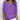 Beige women's lightweight 3/4 sleeve scoop neck knit sweater in purple, size 5XL, displayed on a mannequin showcasing shoulder and sleeve details.
