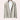 Beige women's oversized wool blazer with a notch lapel, featuring long sleeves, buttons, and a formal design.