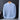 Elegant men's black crewneck sweater featuring a white collar, displayed in light blue color, size 3XL. The sweater's design combines jersey and textile elements, highlighting its stylish and versatile nature.