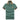 Black designer polo shirt with a plaid collar and gold crest, green variant in 3XL.