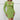
Green XL long sleeve cut-out bodycon mini dress with sheath-style fit, featuring a form-fitting design ideal for party wear, highlighting arms, shoulders, and neck areas.