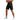 Black men's lightweight athletic gym shorts, 7XL size, quick-dry and moisture-wicking fabric.