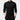 Black men's slim fit wool turtleneck sweater in size 4XL, featuring long sleeves and a fitted design. The sweater is styled for winter fashion, shown in a solid black color, worn by a person.
