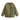 Women's lightweight urban puffer jacket in light green, featuring an oversized quilted design with long sleeves and a collar.