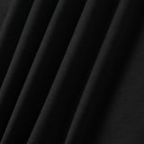A black sleeveless maxi dress, casual and ankle-length, featuring side pockets.