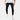 Black stretch skinny jeans for men in a trendy urban style, size 3XL, showcasing a slim fit design on a male model. The focus is on the jeans, highlighting their fit and style, along with some visible parts of the human body such as the legs and knees.