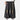 Black wide-leg palazzo trousers with a high waist, designed for a modern and stylish look; suitable for both casual and formal settings.