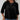 
A black velvet blouse with a gathered neckline and casual loose fit, shown in a 2XL size. The blouse features long sleeves and is styled for a relaxed, comfortable look.
