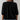 Black velvet blouse with a gathered neckline and casual loose fit, featuring long sleeves and a stylish design suitable for a fashionable look.