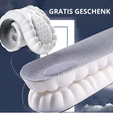 Black waterproof hiking sneakers displayed on a white surface, showcasing their durable construction with non-slip synthetic rubber soles. The breathable footwear is designed for outdoor activities, highlighting its functionality and comfort.