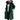 Dark green oversized women's waterproof hooded raincoat in 4XL, stylish and lightweight with breathable fabric, featuring long sleeves, a wrap design, and a comfortable collar.