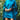 Blue satin mini dress featuring elegant draped cape sleeves, showcasing luxurious women's cocktail wear design.