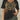 Bohemian V-Neck Tribal Print Tee featuring a feather headdress design in black and gold, displayed in size 5XL. The tee showcases a stylish V-neckline and short sleeves, with a striking tribal pattern against a dark backdrop, emphasizing fashion-forward outerwear.