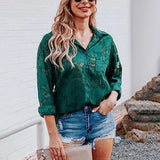 
A boho chic outfit featuring a green velvet blouse with long sleeves and distressed denim shorts, showcased in a size 2XL. The blouse adds a touch of elegance with its rich texture, while the denim shorts offer a casual, laid-back vibe. The ensemble is perfect for a stylish, comfortable look.