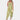 Boho floral sleeveless women's summer jumpsuit in yellow, size 3XL, featuring an elegant and lightweight design with a flattering waistline and stylish pattern.