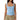 Women's blue moisture-wicking yoga tank top, featuring a sleeveless design and designed for athletic wear in size 3XL.