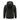 Brown hooded men's bomber jacket with an insulated zip-up design, featuring a collar and long sleeves, suitable for winter wear.