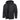 Brown hooded men's bomber jacket in a black color, featuring a zip-up front and insulated design. The jacket has long sleeves, a collar, and multiple pockets, suitable for winter wear. The material appears to be a natural fabric blend.