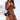 Brown wool double-breasted coat with gold buttons for women in a khaki color, featuring a tailored fit, long sleeves, and a structured shoulder design, suitable for winter fashion. Model is standing to showcase the coat's length and style, available in size 2XL.