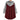 
Plus size women's winter pullover in burgundy fleece featuring long sleeves and a hood.