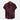 Burgundy floral men's short sleeve shirt in vintage botanical style, featuring a wine red color with a detailed plant pattern. The shirt includes a collar and button closure, designed as a dress shirt suitable for fashion-conscious individuals.