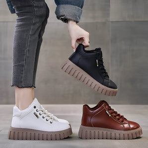 Chunky Platform Sneakers - Women's Stylish, Versatile Fashion Shoes