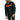 Black color-block puffer jacket with a high collar and long sleeves, designed for winter insulation, shown in size 3XL.