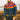 Color-blocked women's multicolor puffer jacket with a standing collar and long sleeves, designed for stylish winter wear in a Blu Marino1 color, size 3XL.