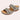 Colorful Women's Bohemian Beaded Slip-On Sandals in light blue, size 42, featuring a stylish design with brown and beige tones, suitable for summer outings.