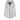 Gray women's slim fit hooded puffer coat designed for thermal insulation and water resistance, featuring long sleeves and a stylish collar.