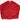 Red Coral Lace Cardigan in XL size, featuring lightweight floral knitwear design for women with long sleeves and delicate lace detailing.