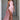 Pink confetti satin evening dress featuring a cowl neck and backless design, shown in a 2XL size. The model is wearing the dress, showcasing its sheath silhouette and luxurious fabric, highlighting the shoulders and arms.