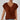 Elegant cream blouse with short sleeves, featuring a chestnut color, designed for women's work and casual wear in XL size.
