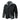 Men's black dark denim shearling collar jacket in size 3XL, featuring long sleeves, button closure, and stylish winter outerwear design.