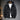 Men's streetwear distressed light wash hooded denim jacket in Nero color, size 4XL, featuring a classic collar, button-up front, and long sleeves.