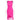 Elegant pink asymmetric ruffle hem cocktail dress in a sheath style, with sleeves and fitted waist, displayed on a mannequin.