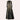 Elegant black and gold embroidered lace evening gown maxi dress with long sleeves, suitable for formal occasions. The dress features intricate embroidery, a fitted waist, and a floor-length design.
