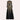 Elegant black and gold embroidered lace evening gown maxi dress with intricate detailing, featuring a fitted waist, stylish neckline, and elegant sleeves, ideal for formal occasions.