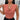 
A woman wearing a pink satin V-neck blouse in size 2XL, featuring long sleeves and a chic office-ready design.