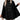 Elegant black women's hooded cape coat with a stylish design, featuring a high collar and full sleeves, perfect for winter outerwear.