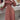 Elegant copper satin evening gown featuring a belted waist and puffed sleeves in a coffee color, size 2XL. The dress showcases a sophisticated fashion design suitable for special occasions.