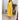 Elegant cream sleeveless maxi dress with pleated design, shown in yellow color and 3XL size, featuring a flowy silhouette perfect for summer.