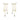 Elegant gold chain drop earrings featuring crystal star charms for women.